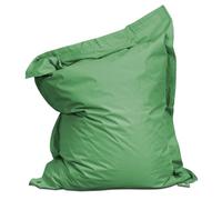 Housse vide de pouf de jardin en polyester vert cactus 180 x 145 cm - Oviala