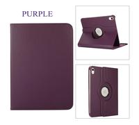 Housse violette Apple iPad 11 pouces 2025 / iPad 11 A16 rotative 360 degres - Etui cover violet coque protection iPad 11eme generation - Accessoires pochette iPad 10