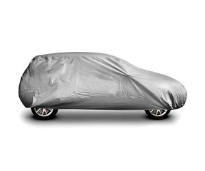 Housse voiture 2 volumes doublée t.XL Werkapro 508x203x155cm | Polypropylène, coton, robuste, anti-UV, usage extérieur et intérieur, véhicule, taille XL 508 x 203 x 155 cm, étanche et anti