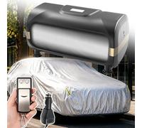 Housse Voiture Automatique Avec Télécommande, Batterie 3000 Mah, Chargeur De Voiture Inclus, Housse Voiture Rétractable Automatique Toutes Saisons Pour Le Stationnement Send-us-the-car-model