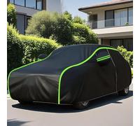Housse Voiture Étanche pour Rolls Royce Corniche (2000 2003) - Protection Extérieure pour Voiture Étanche Et Antigel, Tissu OxFor-d avec Bandes Réfléchissantes Et Fermeture Éclair - Taille sur-Mesure
