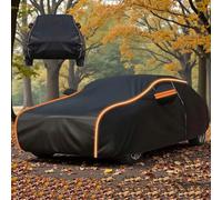 Housse Voiture Exterieur pour Bugatti Chiron(2016),Résistante aux UV et à la Pluie avec Fermeture Éclair de Sécurité sur Le Côté & Bandes Réfléchissantes Anti-Vandalisme