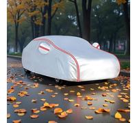 Housse Voiture Exterieur pour Cadillac Cien,Fermeture Éclair Latérale et Bande Réfléchissante, pour Berline SUV, Sac de Rangement et Cordon Anti-Vent Inclus