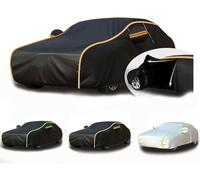 Housse Voiture Exterieur pour Mercedes-Benz A-Class A160, Housse De Voiture ImperméAble，Respirant Et Anti-Poussière，Couverture De Voiture Durable, Rayures Et Neige avec Poche Miroir