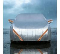 Housse Voiture Extérieure pour Tesla Model Y Protection Voiture,Toutes Saisons Protection Imperméable Résistant Vent Gel UV Rayures Porte À Fermeture Éclair Sac Rangement