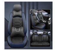 Housse Voiture Siege 1 Jeu De Housses Siège Auto 5D Pour JEEP Pour Grand Pour Cherokee Pour Compass Pour Commander Accessoires Intérieurs Non Slip Respirantes(Black bule LUXUry)