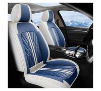 Housse Voiture Siege Ensemble Complet De Housses De Siège Auto Universelles En Cuir Artificiel Pour Jaguar XF F-Pace E-pace I-Pace X-Type XE XJ XK Non Slip Respirantes(Bleu,Standard)