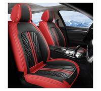 Housse Voiture Siege Ensemble Complet De Housses Siège Auto Universelles En Similicuir Pour BMW Série 3 E21 E30 E36 E46 E90 E91 E92 I3(Rouge,Standard)