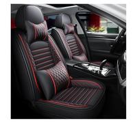 Housse Voiture Siege Housse De Siège Auto Universelle À Couverture Intégrale Pour Chrysler 300C 200 Pour Grand Pour Voyager Pour Pacifica Non Slip Respirantes(Noir rouge,LUXUry)