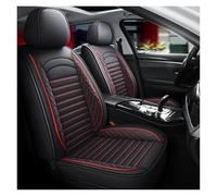 Housse Voiture Siege Housse De Siège Auto Universelle À Couverture Intégrale Pour Chrysler 300C 200 Pour Grand Pour Voyager Pour Pacifica Non Slip Respirantes(Noir rouge,Standard)