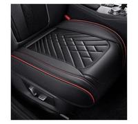 Housse Voiture Siege Housse Siège Auto Universelle En Cuir PU Pour Jeep Pour Compass Pour Grand Pour Cherokee Pour Commander Pour Wrangler JK Non Slip Respirantes(Black Red line,Front 1pcs)