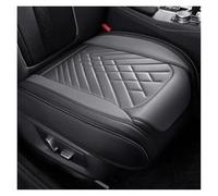 Housse Voiture Siege Housse Siège Auto Universelle En Cuir PU Pour Jeep Pour Compass Pour Grand Pour Cherokee Pour Commander Pour Wrangler JK Non Slip Respirantes(Black Gray,Front 1pcs)