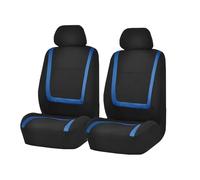 Housse Voiture Siege Pour OPEL Pour Corsa Pour Adam Pour Insignia Pour Zafira Housses De Sièges Auto En Tissu Pièces Détachées Pour Coussins Housses De Sieges(4Pcs Blue)