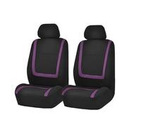 Housse Voiture Siege Pour OPEL Pour Corsa Pour Adam Pour Insignia Pour Zafira Housses De Sièges Auto En Tissu Pièces Détachées Pour Coussins Non Slip Respirantes(4Pcs Purple)