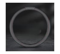 Housse volant automobile Housse de volant tressée de grande taille 38-47 cm pour bus et camion, compatible avec pour Scania, pour Isuzu, pour DAF, Fuso et pour Freightliner