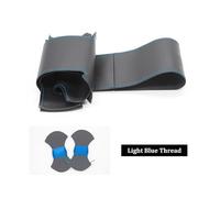 Housse Volant Cache Volant Voiture Pour Nissan Pour 200SX S15 2001-2002 Pour Silvia Pour Skyline Pour R34 Pour GTR Pour GT-R 1998-2001 Housse Volant(Light Blue Thread)