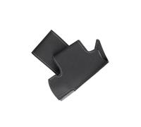 Housse Volant Housse de Volant tressée à la Main pour Logan 1, Sandero Symbol, Clio, Twingo, Lada, Largus, Almera 3, G15 Couvre Volant(Black-Gray Line)