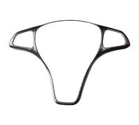 Housse Volant pour Benz CE pour LC CLA GLA W205 W213 X253X156 Décoration De Volant Cache Autocollants Accessoires (Type I) Fibre Carbone(Type H)
