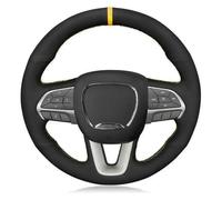 Housse Volant pour Dodge pour Challenger 2015-2021 pour Charger pour Durango Housse De Volant Cousue Main(Light Blue Thread)