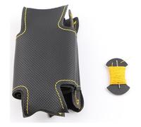 Housse Volant pour Toyota pour Prius pour Aqua 2009-2015 Housse De Volant Personnalisée À Monter Soi-même(Yellow Thread)