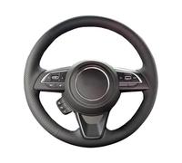 Housse Volant Voiture Cousue À Main Support Protection Tressé Pour Suzuki Pour Jimny 2018 2019 2020 2022 2023 2024 Couvre Volant Voiture(Style 1)