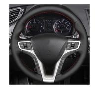 Housse Volant Voiture Couverture De Volant De Voiture En PU Noir, Accessoires De Bricolage, Pour Hyundai Pour I40 2011 2012 2013 2014 2015 2016 2017 2018 2019 2020