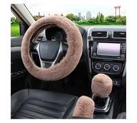 Housse Volant Voiture Couvre Housse Volant Voiture Chaude pour l'hiver Couvre-Frein À Main Ensemble De Trois Pièces Chauffant 38 Cm