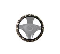 Housse Volant Voiture Couvre-volant de Camouflage universel antidérapant extensible forme ronde D housse de protection de 38CM accessoires d'intérieur de voiture