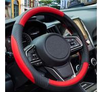 Housse Volant Voiture pour Audi E-tron E-tron GT Fox Nanuk quatto Concept NSU RO 80 PB18, Cuir Couvre Volant Antidérapant Respirant Confortable Accessoires,E