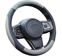 Housse Volant Voiture pour Audi E-tron E-tron GT Fox Nanuk quatto Concept NSU RO 80 PB18, Cuir Couvre Volant Antidérapant Respirant Confortable Accessoires,C