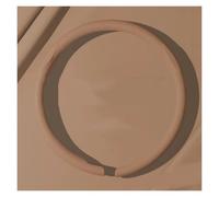 Housse Volant Voiture pour BMW pour Mini pour Cooper pour Porte-clés pour Countryman F54 pour Clubman F55 pour Hardtop F56 F57 F60 Housse Volant en Daim(Light Brown-D)