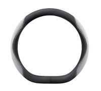 Housse Volant Voiture pour Chevrolet Bolt EV 5 Seats 2025 Caches de Volant Antidérapant Protecteur de Volant Couvre Volant Voiture,Type D- Black Gray