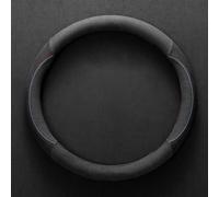 Housse Volant Voiture pour Ford B-Max C-Max S-Max KA Edge Mustang Explorer Caches de Volant AntidéRapant Volant de Voiture Couvre Auto Accessoires,A-Type O