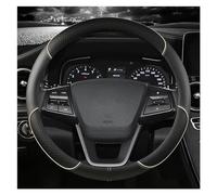 Housse Volant Voiture pour Hyundai pour I30 pour Creta pour Tucson pour Ix35 pour Solaris pour Elantra pour Santa Fe Couvre-Volant Voiture 38Cm Accessoires Automobiles Antidérapant Respirant Couvre (
