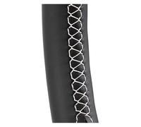 Housse Volant Voiture pour Seat pour Leon 5F pour Mk3 pour Ibiza 6J pour Tarraco pour Arona pour Ateca pour Alhambra Couverture De Volant Voiture Auto(White Line)