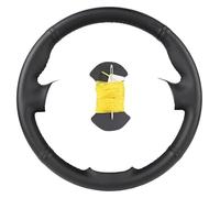 Housse Volant Voiture pour VW pour Passat B5 pour Golf 4 pour Skoda pour Octavia 1999-2005 Housse De Volant en Cuir Personnalisée À Monter Soi-même(Jaune)