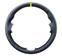 Housse Volant Voiture pour VW pour Skoda pour Seat pour Leon MK1 pour Golf 4 IV pour Passat B5 pour Variante pour Polo Housse De Volant Voiture(Green Thread)