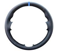 Housse Volant Voiture pour VW pour Skoda pour Seat pour Leon MK1 pour Golf 4 IV pour Passat B5 pour Variante pour Polo Housse De Volant Voiture(Light Blue Thread)