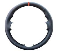 Housse Volant Voiture pour VW pour Skoda pour Seat pour Leon MK1 pour Golf 4 IV pour Passat B5 pour Variante pour Polo Housse De Volant Voiture(Orange Thread)