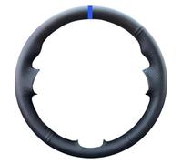 Housse Volant Voiture pour VW pour Skoda pour Seat pour Leon MK1 pour Golf 4 IV pour Passat B5 pour Variante pour Polo Housse De Volant Voiture(Blue Thread)