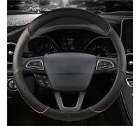 Housse Volants Voiture Housse Volant Voiture 38Cm pour Ford pour EcoSport pour Escape pour Kuga pour Expedition EL Max pour Explorer pour Focus 2 3 Protecteur de Volant(Coffee O Shape)