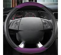 Housse Volants Voiture Housse Volant Voiture Cuir Forme D pour Citroen DS3 DS4 DS5 DS 5LS DS6 DS7 DS9 C3-XR C4 Sega 2014-2021 Protecteur de Volant(Violet)