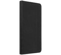 Housse Wiko Sunny 5 Portefeuille Support Vidéo Fermeture Magnétique noir