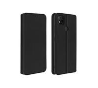 Housse Xiaomi Redmi 9C Étui Folio Portefeuille Fonction Support noir