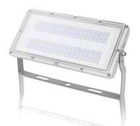 Houssem Projecteur à Led 100w, IP66 étanche Projecteur à Led, Blanc froid 6500K, Mis à jour Etanche & Aspect Aluminium Projecteur à Led