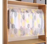 Housses à VêTements Pour Suspendre Les VêTements, Housses Translucides GivréEs Pour Portant à VêTements Avec Fermeture éClair Et Fermeture Auto-Agrippante(150x120cm/59x47")