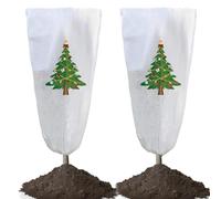 Housses Anti-Gel Pour 2 Pièces Protection Arbre De Noël Non Tissé