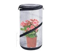 Housses Anti-Gel pour Extérieures,59,4 X 29,5 Cm Tissu Pliable avec Fermeture Éclair | Voile D'Hivernage Anti-Gel pour, Extérieur Intérieur Gel Neige Pluie Fleur