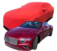 Housses Auto pour Bentley Continental GT Convertible V-8 Azure, Coton Extensible Respirant Auto Covers Anti-Poussière et Anti UV Housse de Protection,Red