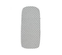 Housses BCN ® - Drap-housse universel réglable pour nacelle de poussette - 74 x 32 cm - Coton extra doux (cuore)